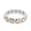 Colorful Crystal Bead Bracelet with Elastic Fit - Image 7