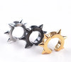 1Pair Punk Stainless Steel Round Circle Hoop Earrings For Men Women Not Fade Clip Earrings Hip Hop Male Jewelry - Image 13