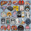 Medical Themed Enamel Pins Floral Organs Nurse Doctor Brooches for Backpacks Funny Lapel Badges for Healthcare Workers Gifts - Image 1