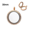 7pcs/lot Magnetic Closure 20mm/25mm/30mm/38mm Stainless Steel Floating Memory Locket Pendant 5 Colors Can Choose - Image 16