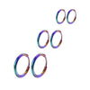Stainless Steel Hoop Earrings Huggie Earrings Small Hoop Sliver Black Sleeper Earrings For Women Men - Image 9