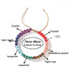 Ankle Bracelet for Women Double-Layer Braid Beach Accessories 7 Chakras Boho Turquoise Jewelry Black Green Red Summer Things - Image 4