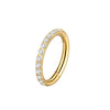 1pcs 6/8/10/12mm Steel Zircon Hoop Earrings for Women Cartilage Small Helix Piercing Tragus Piercing Jewelry - Image 14