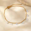 Stainless Steel Retro Crystal Pendant Anklet Female Simple Elegant Bohemian Anklet Jewelry Party Creative Gifts - Image 5