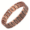 Retro Style Cross-shaped Full Magnetic Copper Bracelet, Dark Ghost Magnetic Stone Bracelet, Halloween/Christmas Jewe - Image 11