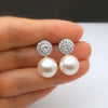Delicate Imitation Pearl Earrings Bride Wedding Accessories Temperament Elegant Ear Earrings Women Jewelry - Image 7