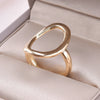 Abstract Hollow Irregular Open Adjustable Stainless Steel Rings Gothic Irregular Geometric Hammered Heart Lover Jewelry Rings - Image 36