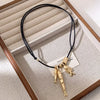 Bohemian Multi-element Pendant Colorful Jewelry Gifts Collarbone Chain Cute Flower Rope Necklaces Beach - Image 27