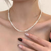 Pearl-Accent Pendant Necklace with Fine Chain and Multiple Designs - Image 40