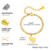 Simple Tiny Charm Anklets for Baby Kids, Stainless Steel Ankle Bracelets Foot Chain Jewelry for Girl Boy Child Gift - Image 5
