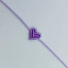Braided Heart Rope Bracelet Adjustable in Many Colors - Image 20
