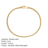 Carlidana Stylish Orbit Chain Bracelet Jewellery Stainless Steel Gold Plated Adjustable Beaded Cable Multi Layer Link Bracelet - Image 16