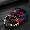 Anchor Bracelets Men Double strand Nautical Surfer Rope Bracelet Women Black Stainless Steel Sport Buckle - Image 5