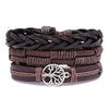 Classic Hand-Woven Leather Bracelet Multilayer Men Bracelets Punk Beads Bangle for Friend Charm Jewelry Gifts - Image 26