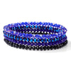 4pcs/set Gold Color Crystal Beads Bracelets For Women Girl Stone Austria Crystal Glass Elastic Bracelet Set Jewelry - Image 19