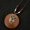 Retro Wooden Collar Decoration Female Jewelry Neck Accessories Clothing Pendant Necklace Sweater Necklace Sweater Chain - Image 22