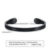 Men's Thin Bracelet,Stainless Steel Cuff Bangle Bracelet, Thin Cuff, Boyfriend Cuff, Gifts for Him, Father's Day Gifts - Image 20
