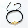 Selling St. Benedict Red Black Rope Braided Bracelet Gold Plated Protection Religious Jewelry for Men Women Party Gift - Image 4