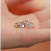 Silver Zircon Star Asymmetry Hoop Earrings For Women Party Classic Jewelry Small Niche Minimalist Accessories - Image 6