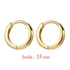 Two-Piece Mini Hoop Piercing Earrings in Gold-Tone Silver-Tone or Rose Gold-Tone - Image 25