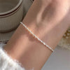 Silver Twisted Chain Necklace for Women Minimalist Dainty Choker Elegant Daily Wear Jewelry Gifts - Image 5
