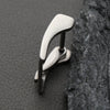 316L stainless steel buckle, 16 18 20mm silver black gold rose gold leather strap buckle, matte buckle - Image 6