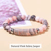 JD Stone Tiger Eye Amethyst Rectangle Bar Charm Bracelet Women Men Stone Powder Crystal Rough Chakra Jewelry - Image 10