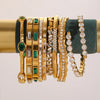 Cubic Zirconia Accent Bracelet with Adjustable Fit - Image 18