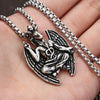 Vintage Gothic Satanic Goat Pendant Necklace For Men 316L Stainless Steel Demon Devil Lucifer Necklace Party Jewelry - Image 5