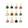 Colorful Birthstone Pendant Necklace in Gold-Tone or Silver-Tone - Image 33