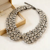 Multilayer Imitation Pearls Large Collar Choker Necklace Earrings Women Jewelry Sets Indian Statement Crystal Necklace - Image 3