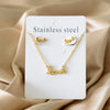 Flower Rose Jewelry Sets For Women Fairy Moon Star Pineapple Necklace Earrings Romantic Accessory Conjuntos De Joya - Image 15