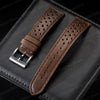 Vintage Leather Strap 18mm 20mm 22mm Universal Men Women Cowhide WatchBand Breathable Bracelet Sport Wristbelt Accessory - Image 13