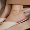 Stainless Steel Snake Chain Anklet for Women Summer Beach Gold Color Anklets Jewelry - Image 25