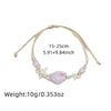 Adjustable Beaded Bracelet with Shell and Starfish Motifs - Image 6