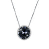 Crystals from Austria Mini Round Beads Pendant Necklace Silver Color Choker for Women Girls Party Daily Jewelry 8MM - Image 1