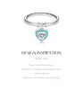MODIAN 925 Sterling Silver Green Enamel Sweet Romantic Heart Love Charm Rings For Women Daily Accessories Jewelry