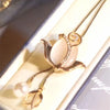 Swan Snowflake Long Necklace Sweater Chain Metal Chain Square Tassel Women Girls Pendant Necklaces Accessories Jewelry - Image 2