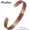 Minimalist Design Magnetic Copper Bracelet Cuff Elegant Copper Bangle Bracelets for Men Women Jewelry Gifts - Image 14