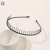 Metal Hair Band for Men Women Unisex Black Wavy Hair Head Hoop Band Sports Headband Hairband Hair Accessories Gifts - Image 8