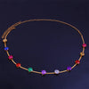 Boho Crystal Waist Beads Belly Belt Chain Summer Beach Bikini Rave Festival Sexy Accessories for Women Body Jewelry New Gifts