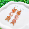 Kuguys 4 Colors Lunar Phase Moon Earrings for Women Acrylic Long Classic Jewelry Accessories - Image 8