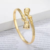 Stainless Steel Shell and Starfish Cuff Bangle in Multiple Styles - Image 17