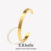 Open Eight Pointed Star Zircon Bracelet 316L Stainless Steel Bracelet for Women Gold Plated Jewelry - Image 1