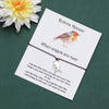 Robin Bracelet Robin Charm Waxed Cord Friendship Bracelet Robin Jewellery for Women Men When Robins Appear Memorial Gift - Image 10