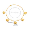 20+5cm Anklets for Women Stainless Steel Shell Starfish Imitation Pearl Leg Bracelets Gold Color Beach Summer Bodychain Jewelry - Image 17