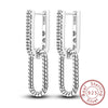 Silver Hoop Earrings Starlight Heart Butterfly Crystal Zircon Hoop Earrings For Women Girl Jewelry Gift - Image 20