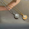 OL Commuter Imitation Pearl Shell Pendant Necklace Women's Ocean Series Style Elegant Short Clavicle Chain Necklace - Image 3