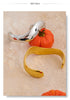 Smooth Stainless Steel Open Cuff Bangle in Gold-Tone or Silver-Tone - Image 17