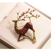 Skeds Women Men Creative Deer Enamel Brooch Painting Reindeer Sika Deer Brooches Pin Metal Cute Animal Jewelry Pins Accessories - Image 5